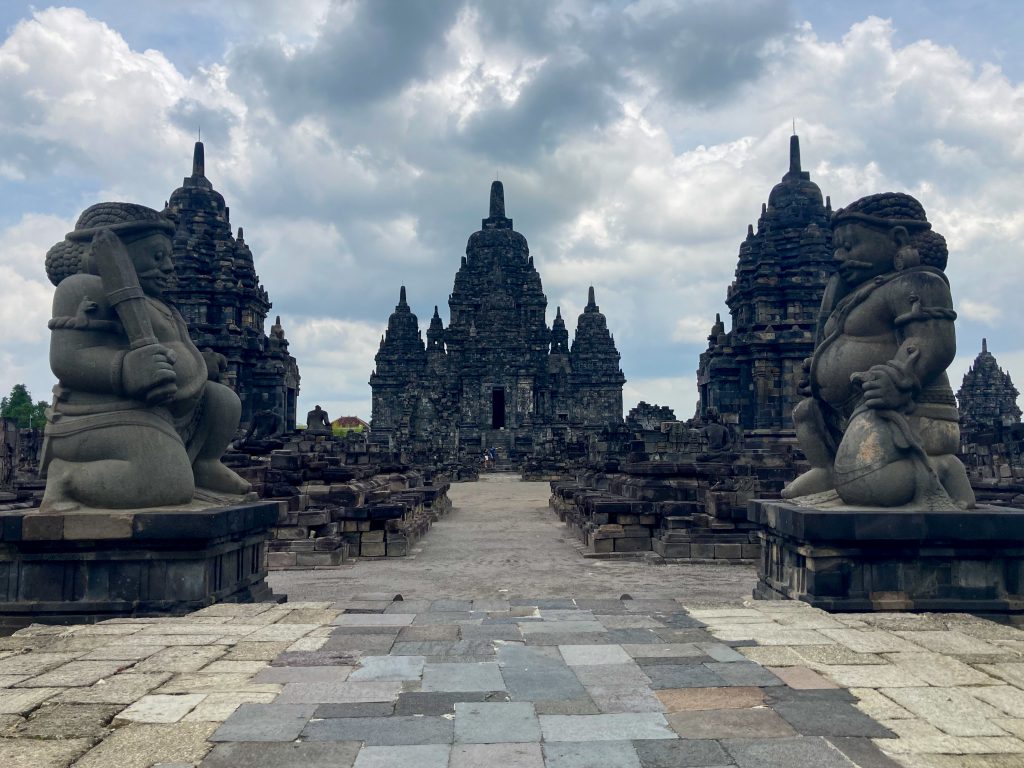 Prambanan Tempel bei Yogyakarta auf der Insel Java in Indonesien