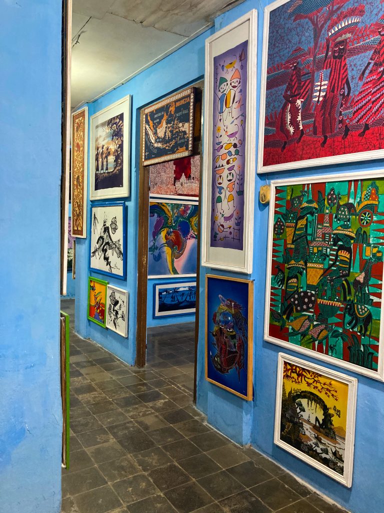 Batikgalerie in Yogyakarta