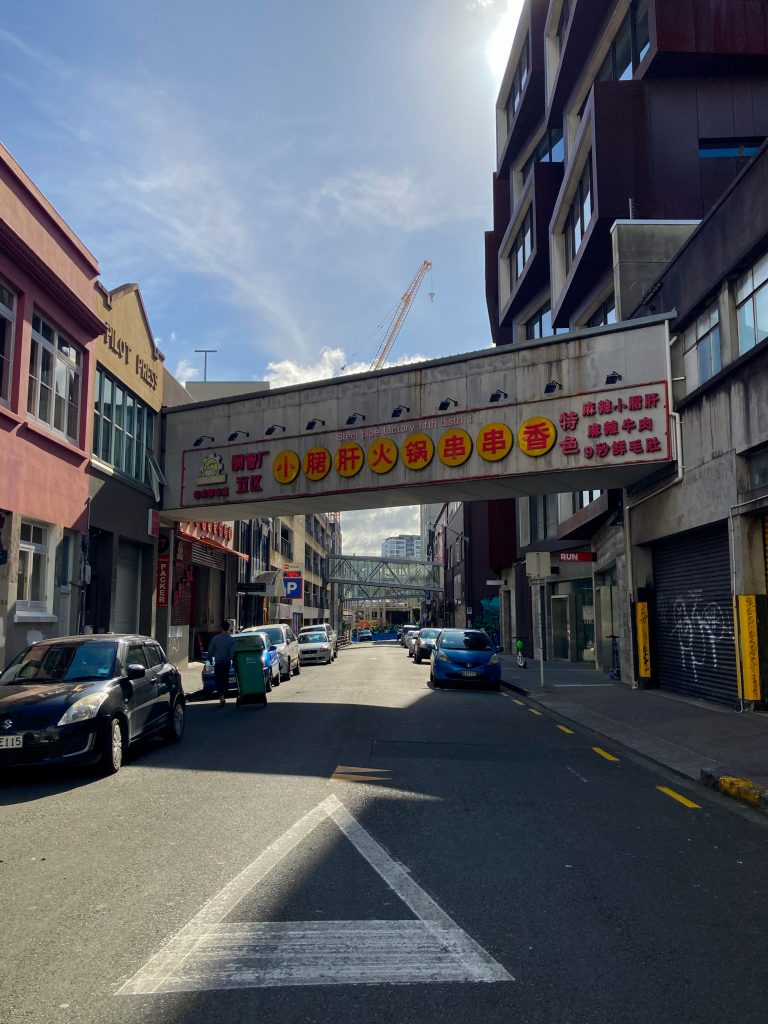 Newton Street in Auckland, Neuseeland