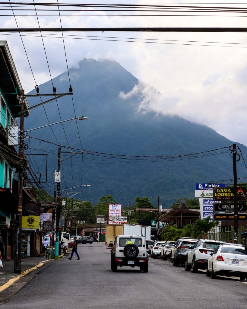 Vulkan Arenal der über La Fortuna thront